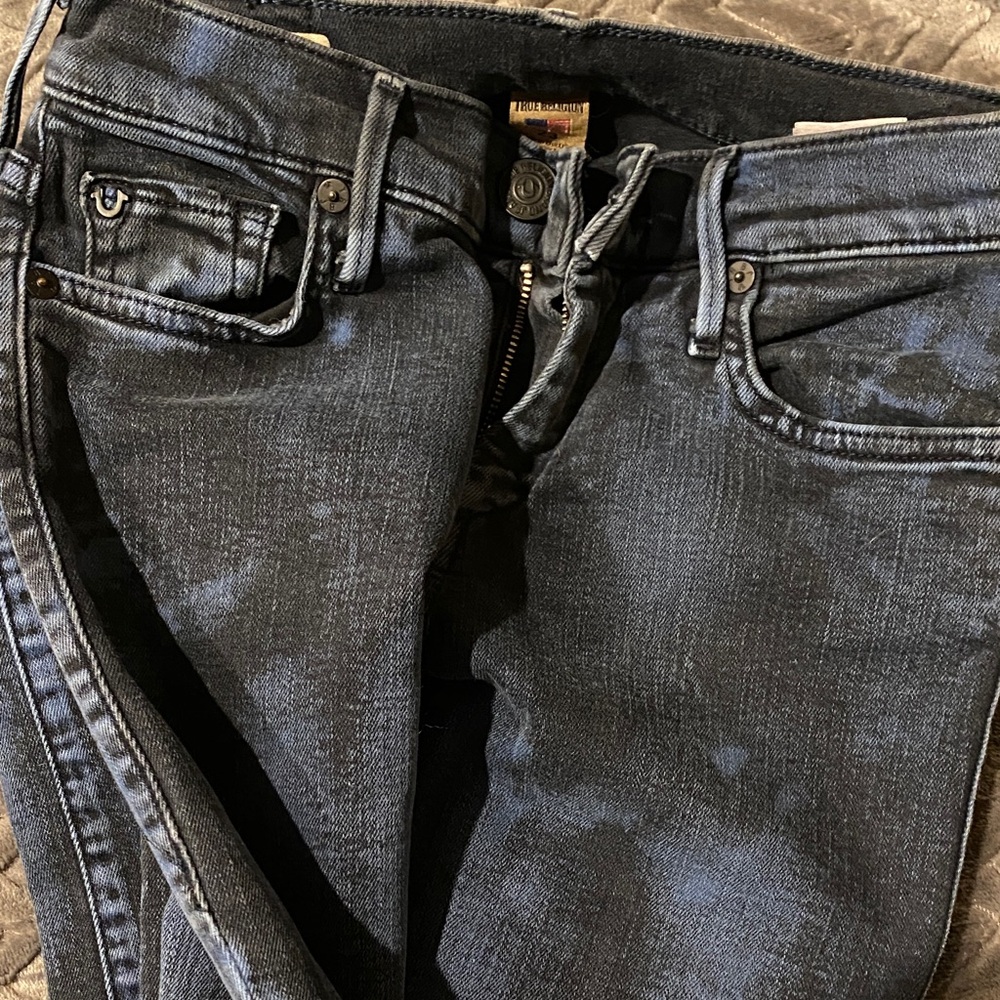 True Religion Women's Skinny Jeans - Dark Blue